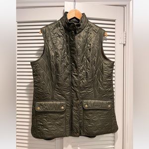 Barbour Olive Vest